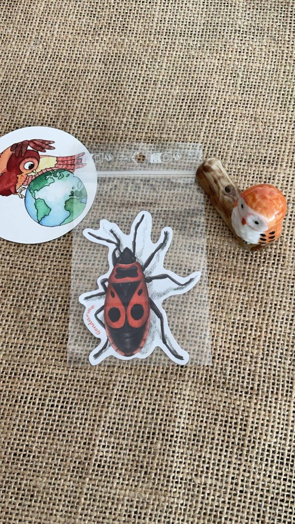 Sticker naturaliste, le gendarme