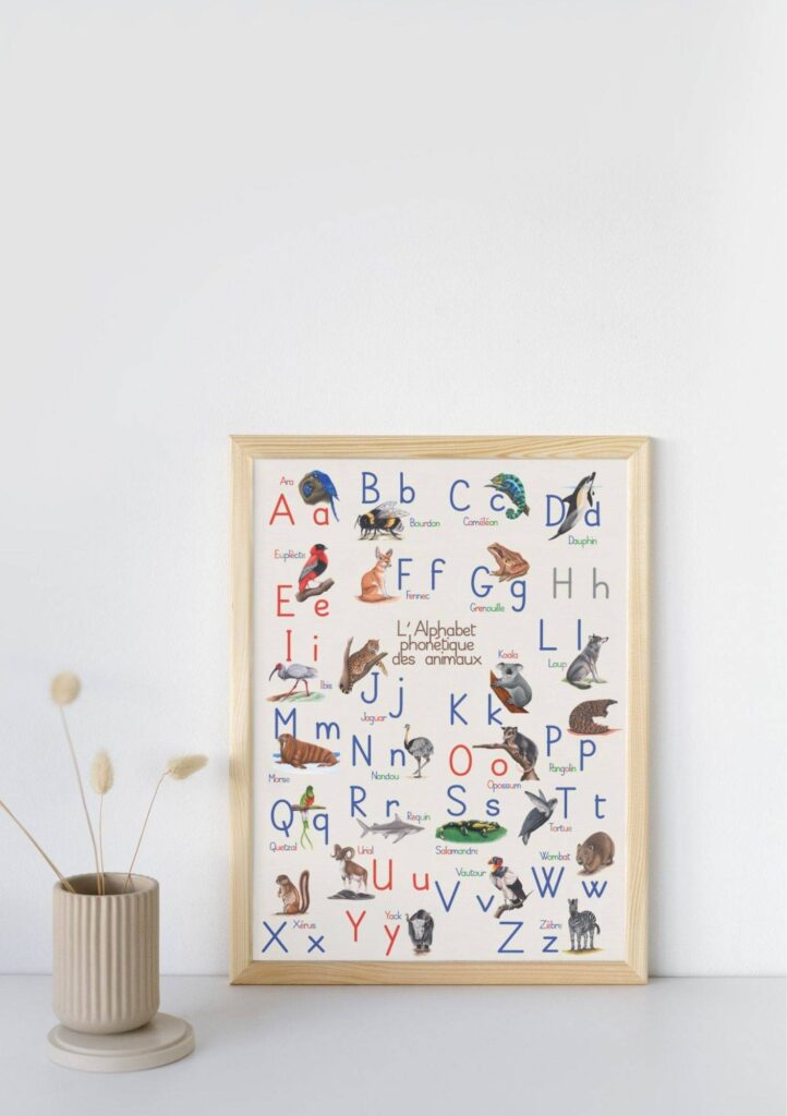 abécédaire montessori