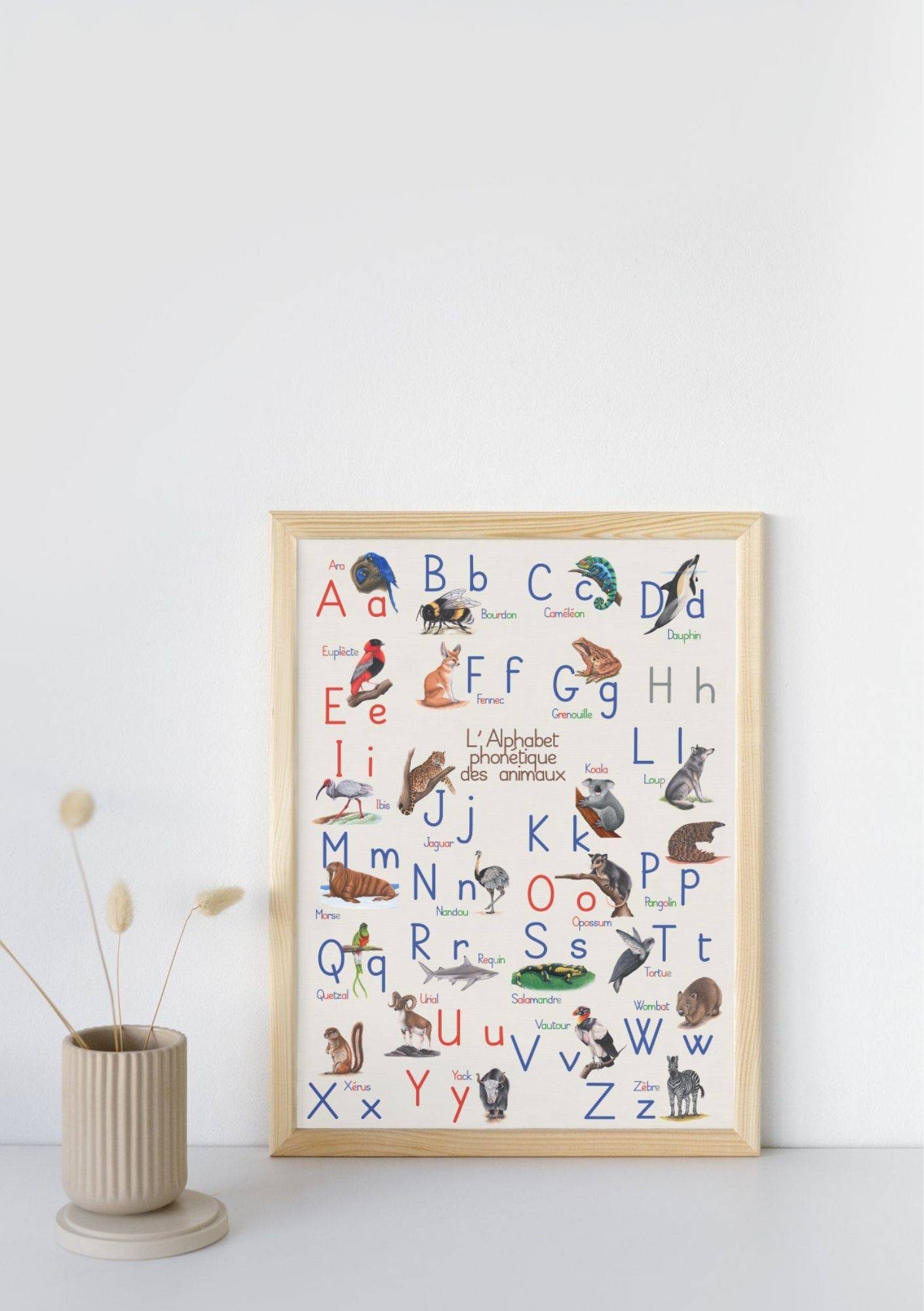 abécédaire montessori
