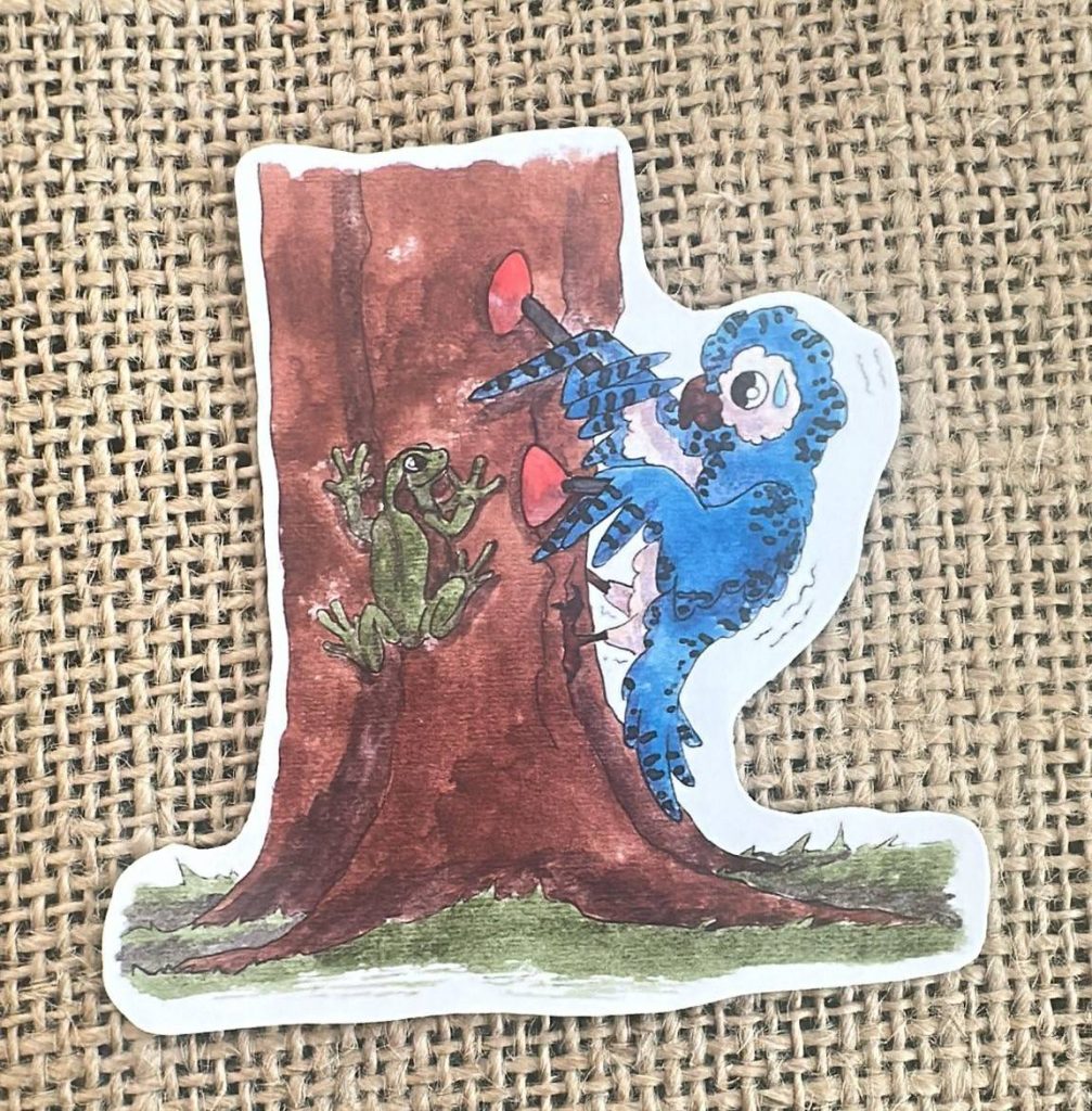 sticker rainette